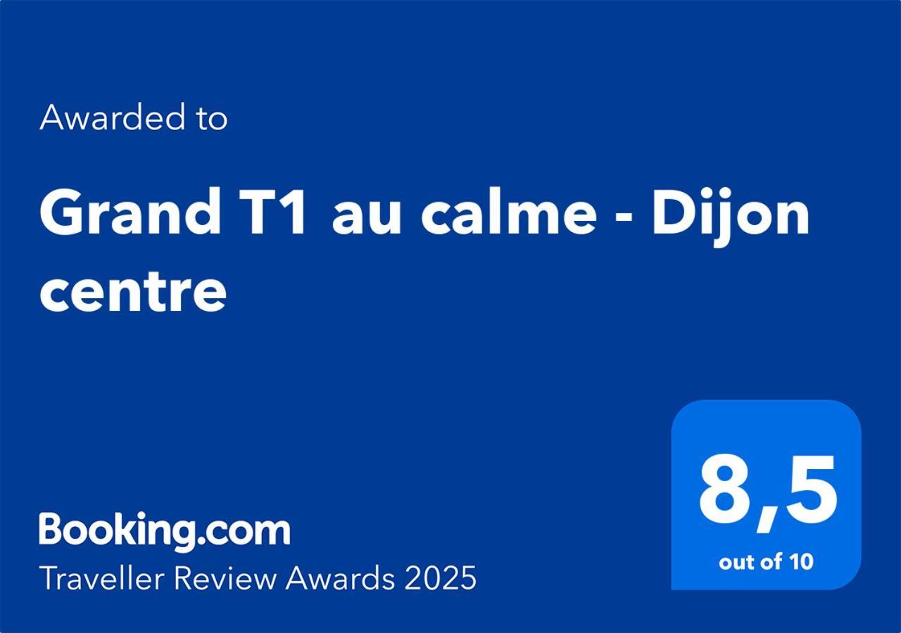 Grand T1 Au Calme - Dijon Centre Apartment Luaran gambar
